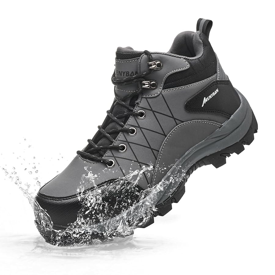 Amazon.com | MENYBAN Steel Toe Boots for Men Waterproof Wide